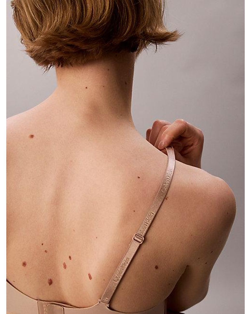 Calvin Klein Brown Lift Triangle Bra Perfectly Fit Custom Lift
