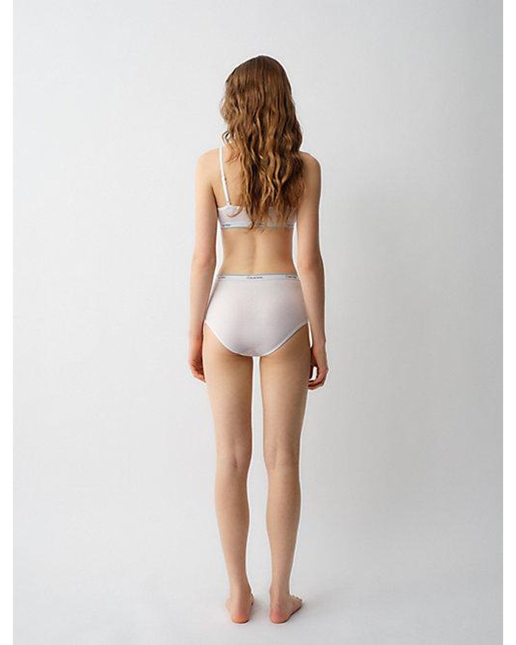 Calvin Klein White Sansa Brief