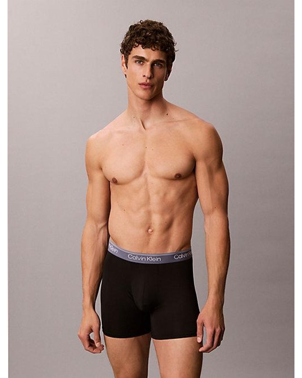 Calvin Klein Multicolor 5 Pack Boxer Briefs Flex Microfibre Stretch for men