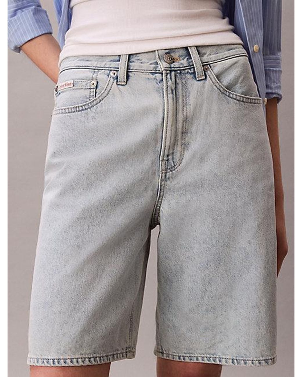 Calvin Klein Multicolor Jeans Denim Bermuda Shorts