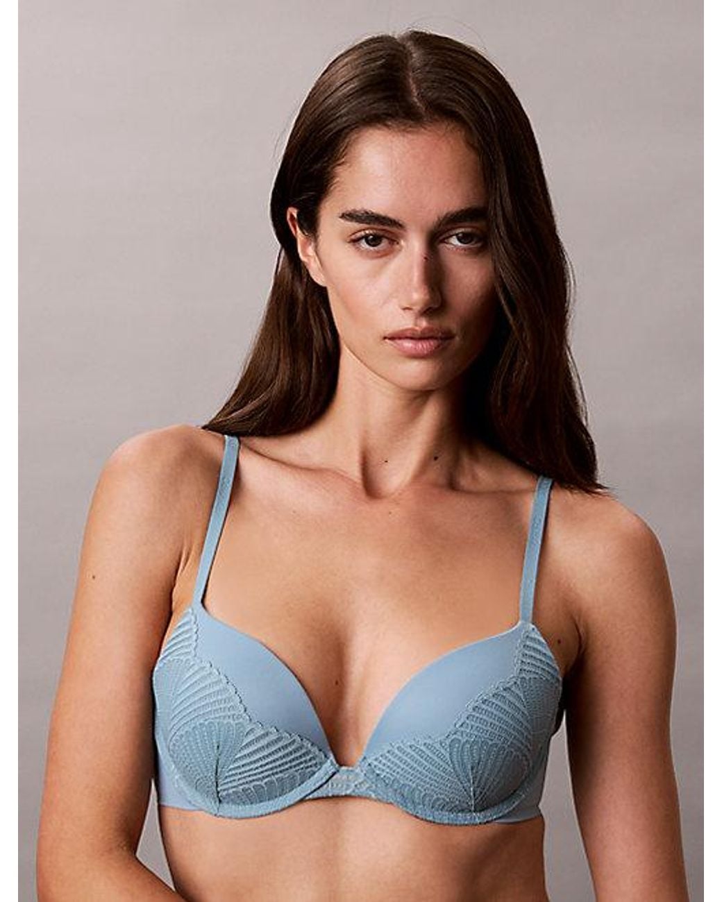 Calvin Klein Multicolor Push Up Plunge Bra Perfectly Fit Lace