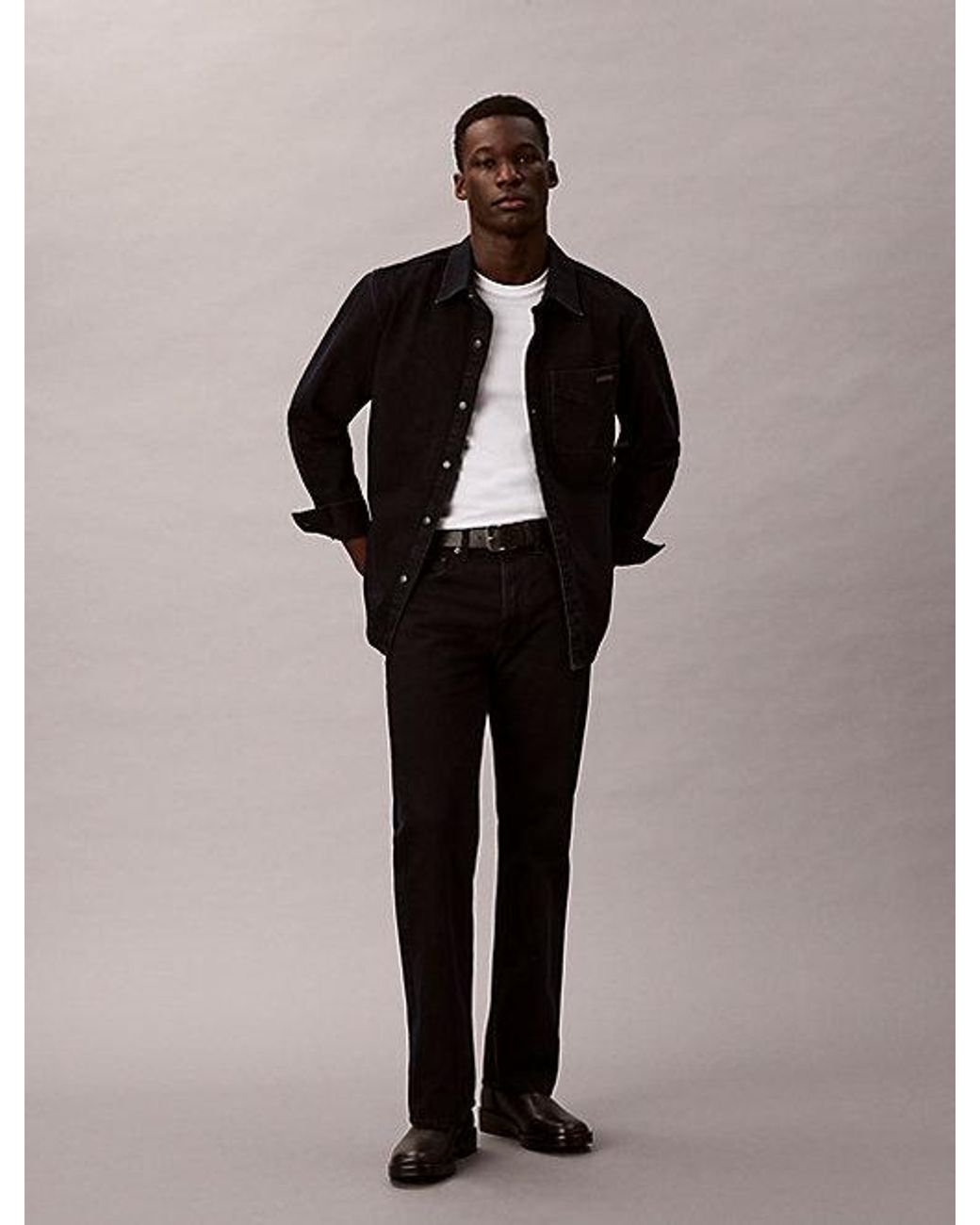 Calvin Klein Bootcut Fit Jeans in het Multicolor voor heren