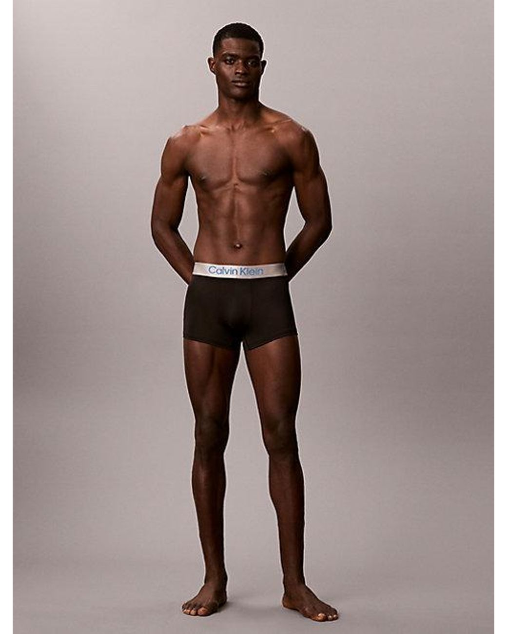 Calvin Klein Multicolor 3 Pack Trunks Refined Microfibre Stretch Brushed for men