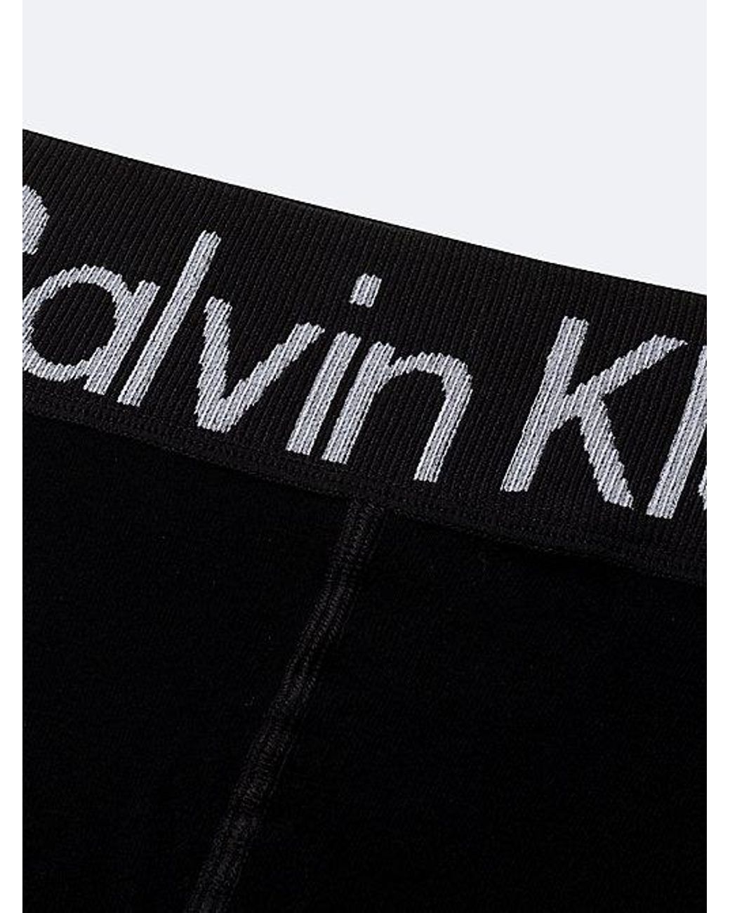 Calvin Klein Black Logo Waistband Leggings