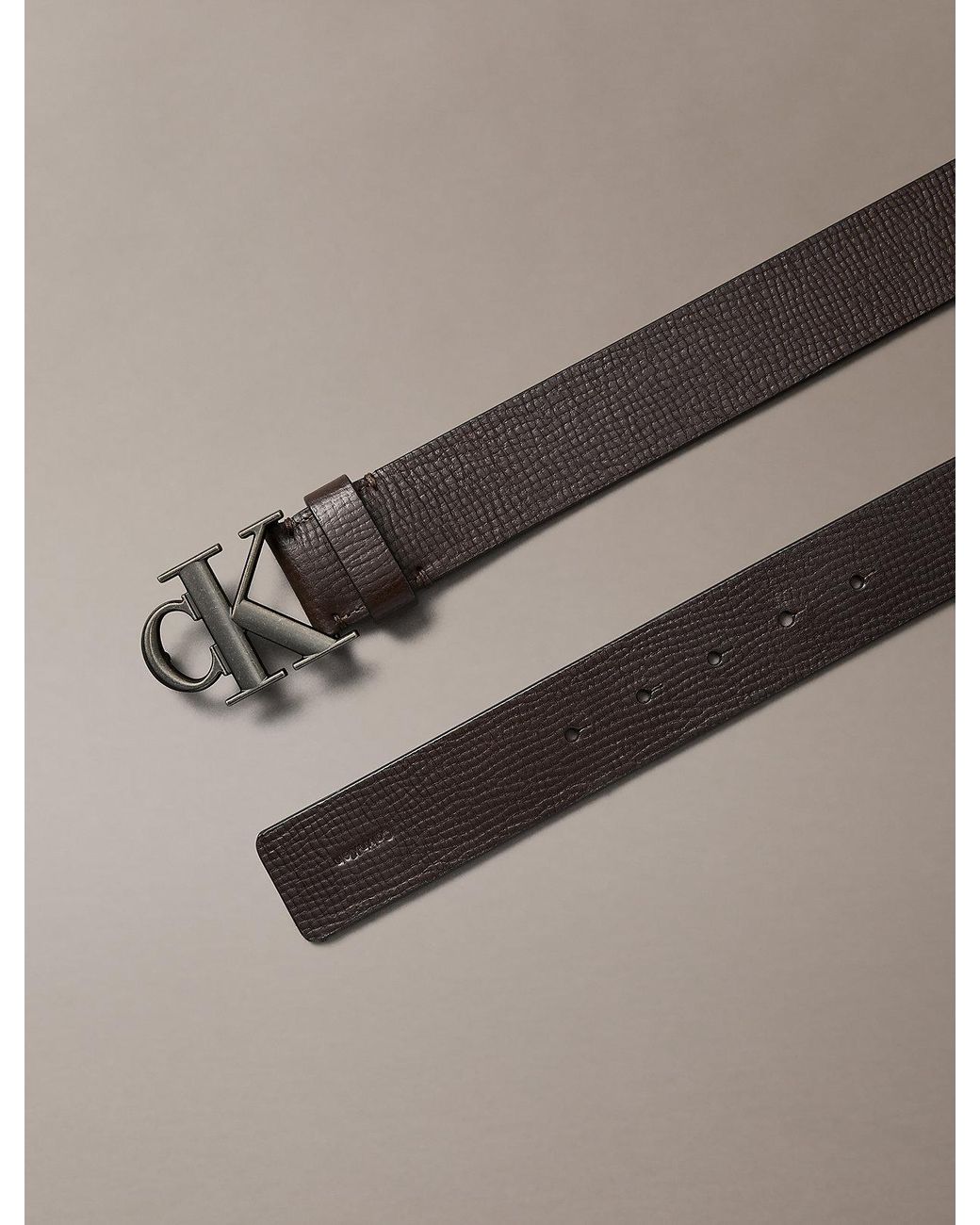 Cintura di Calvin Klein in Brown da Uomo