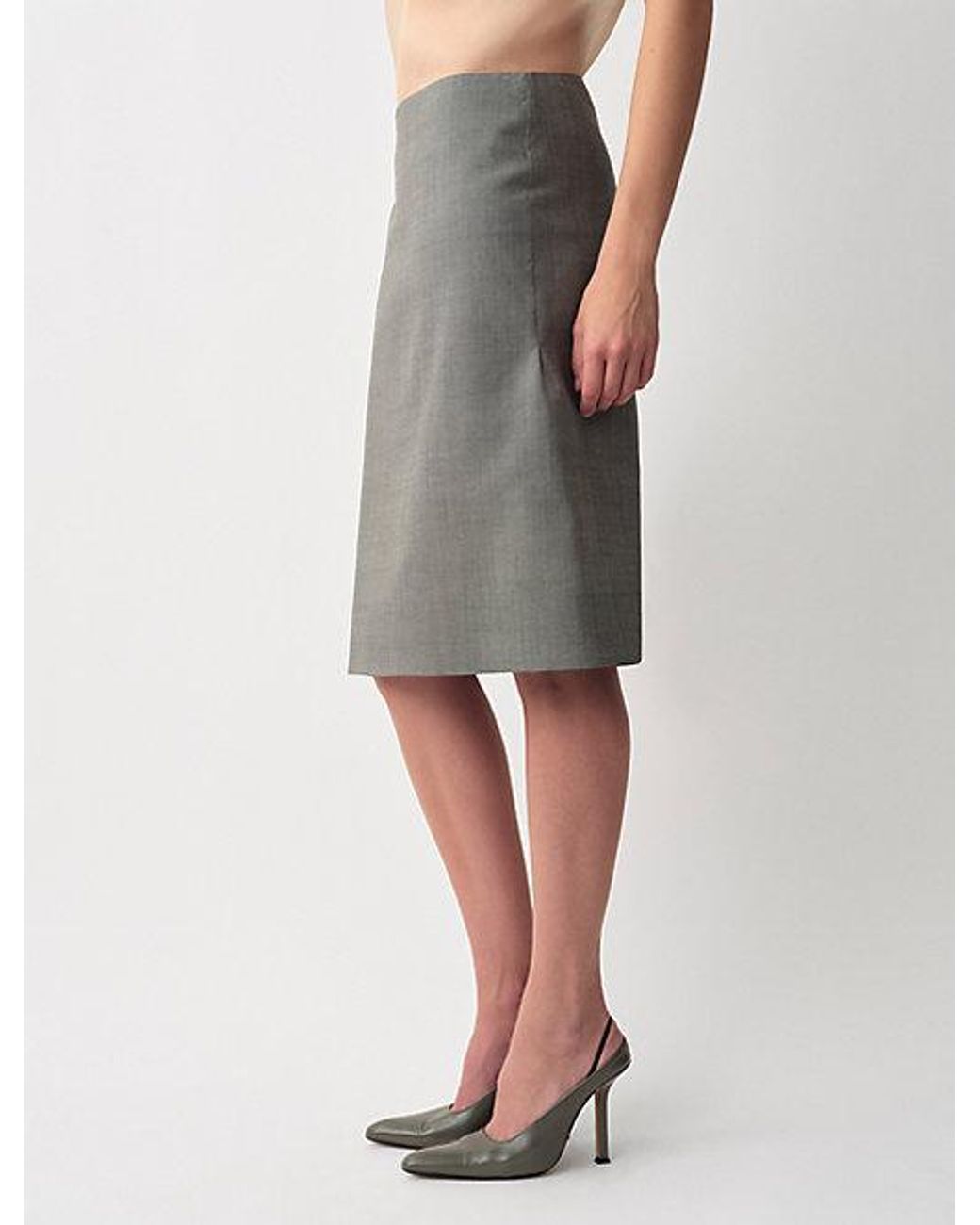 Calvin Klein Luna Kokerrok in het Gray