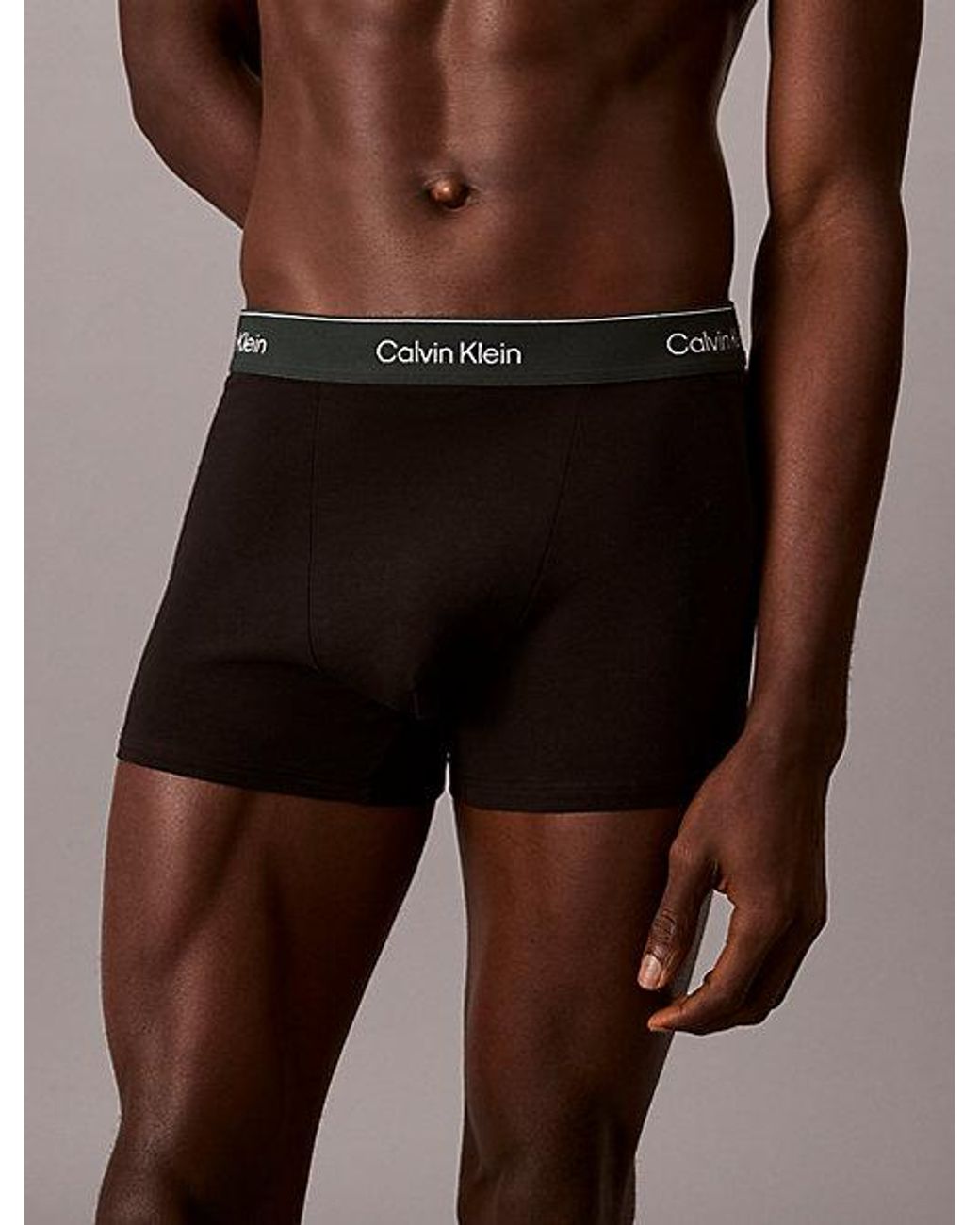 Calvin Klein Multicolor 3 Pack Relaxed Trunks for men