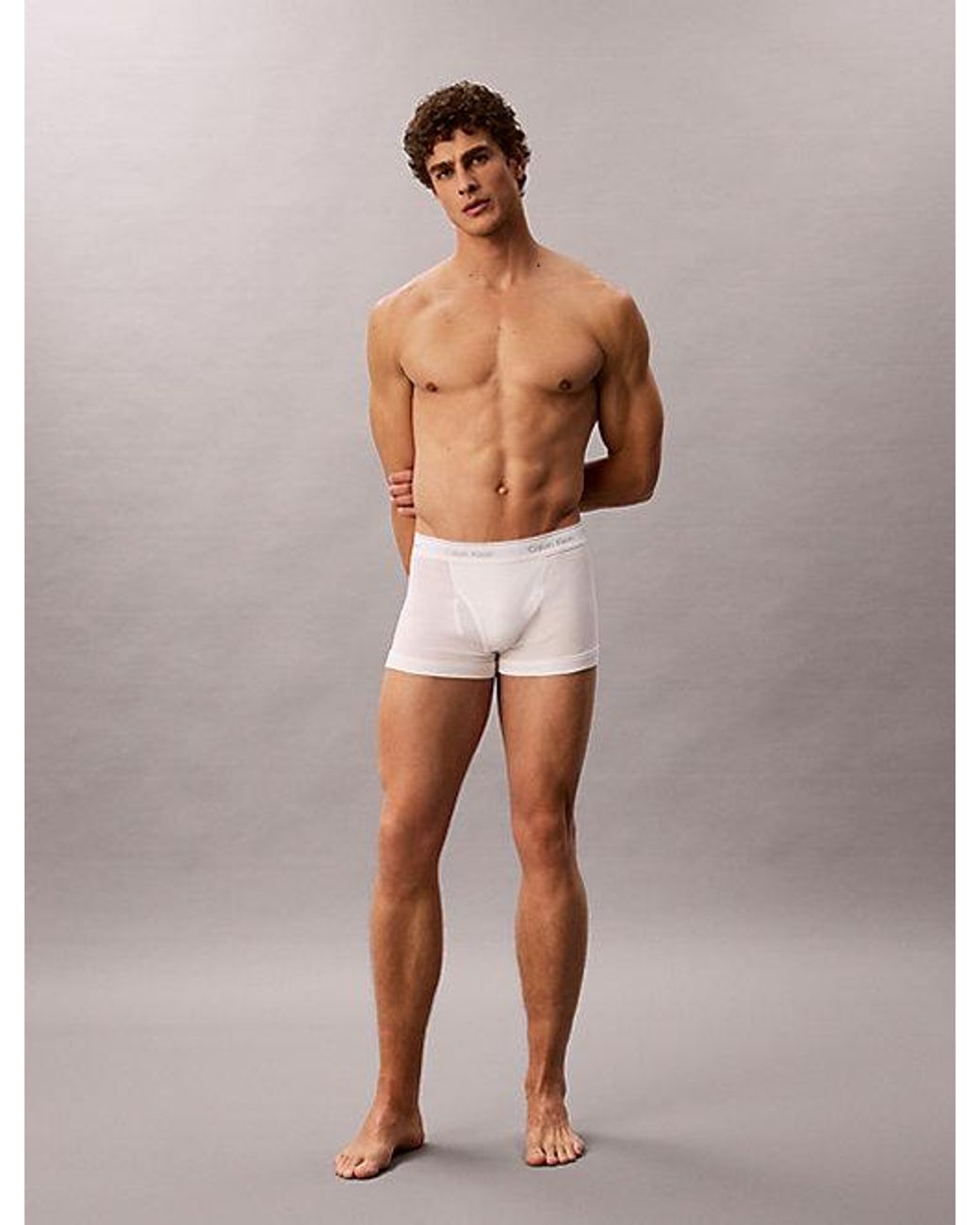 Calvin Klein 5-Pack Korte Boxers in het White voor heren