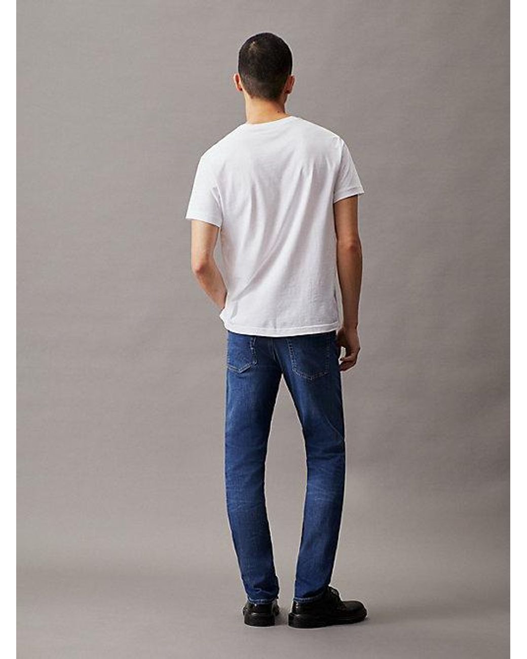 Calvin Klein Slim Jeans in het Blue voor heren