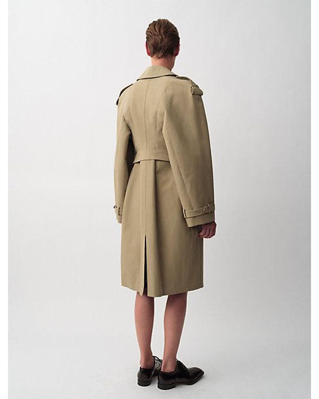Calvin Klein Natural Jones Trench Coat