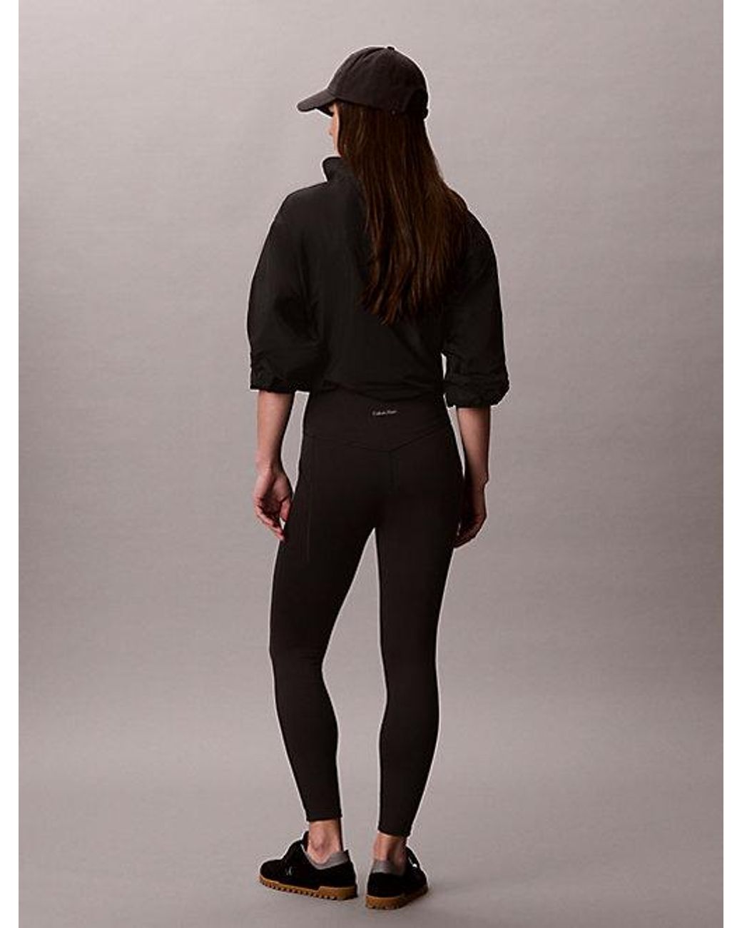 Calvin Klein Black Sport Soft Sport 7 8 Leggings