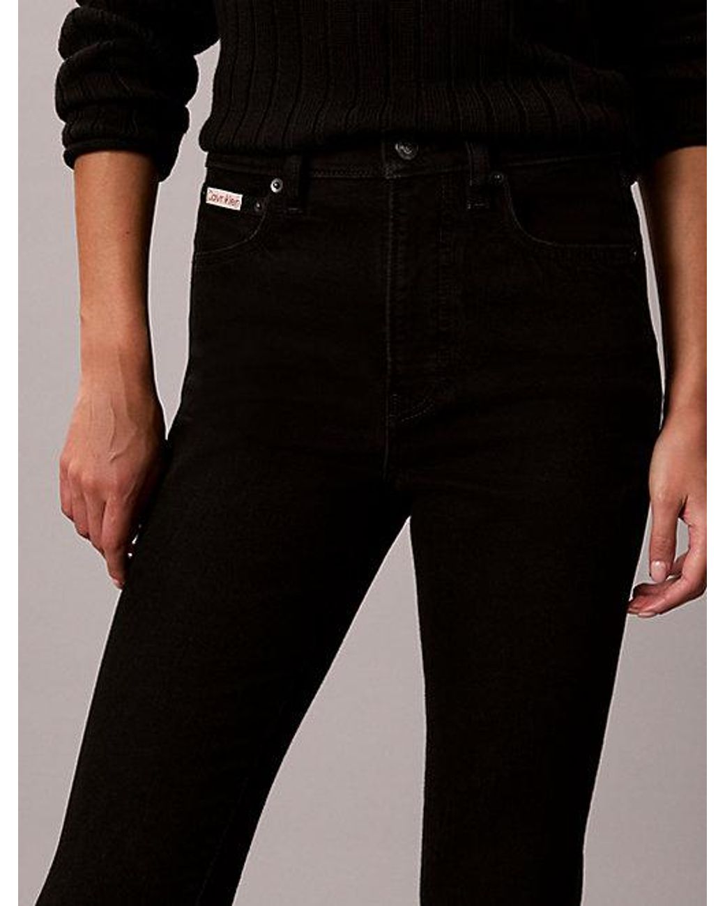 Calvin Klein Black Jeans Skinny Bootcut Jeans