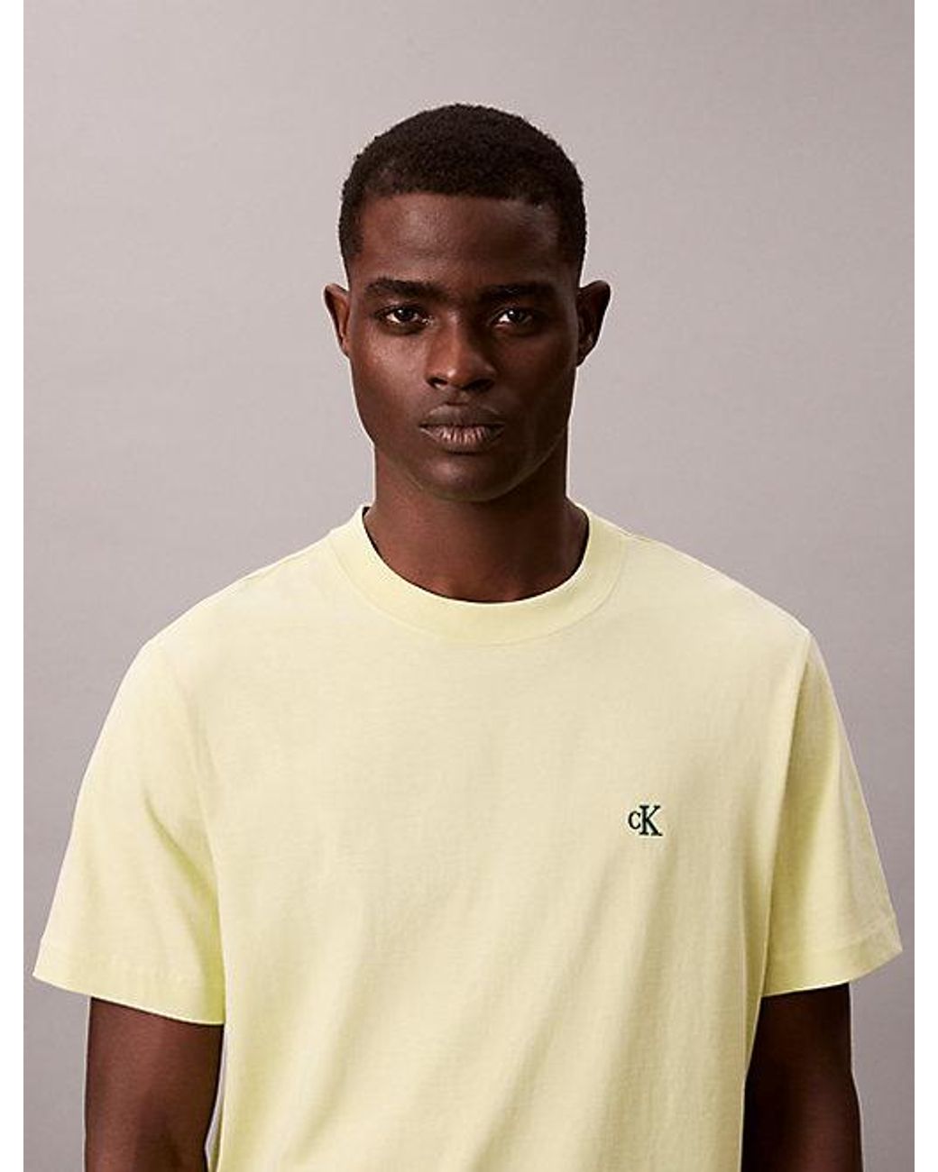 Calvin Klein Natural Jeans Monogram T-Shirt for men