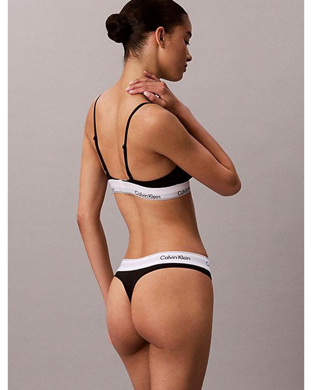 Calvin Klein Multicolor Thong Icon Cotton Modal