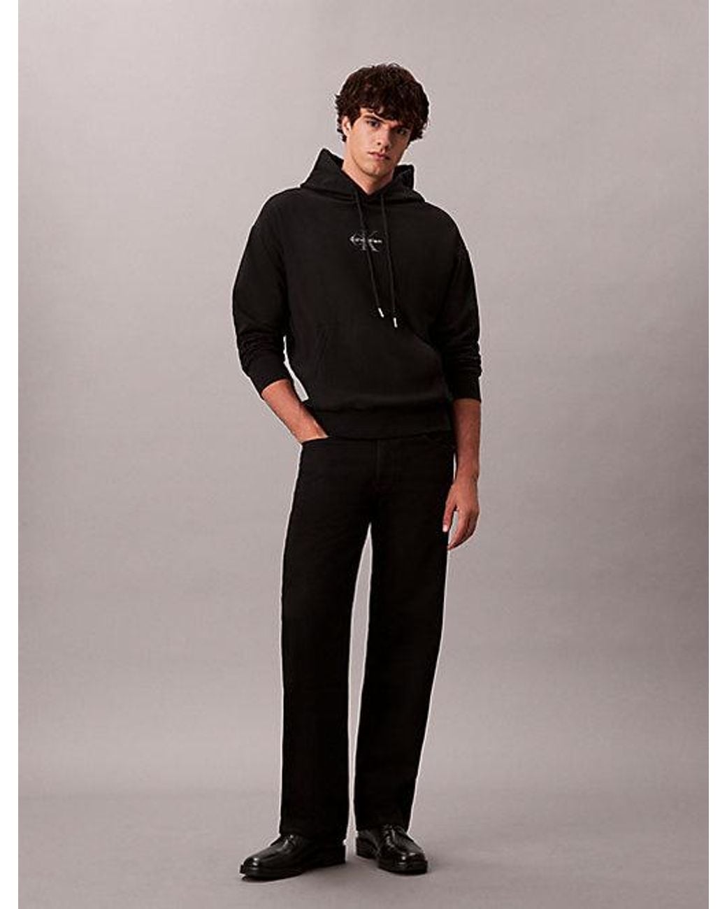 Calvin Klein Black Jeans 90S Straight Jeans for men
