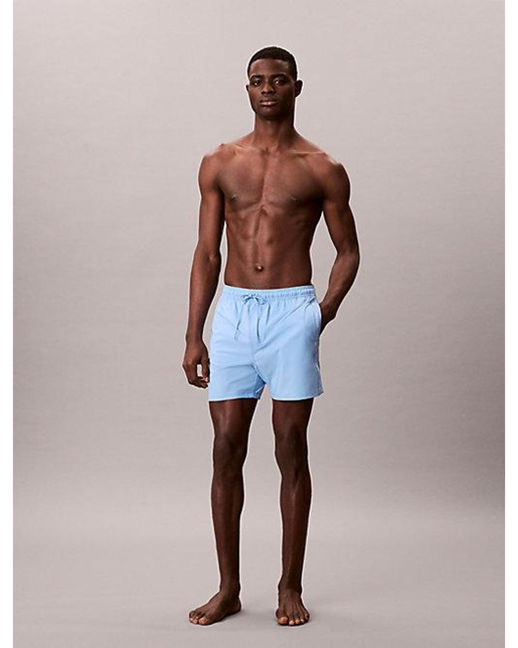 Calvin Klein Multicolor Core Solid Swim Shorts for men