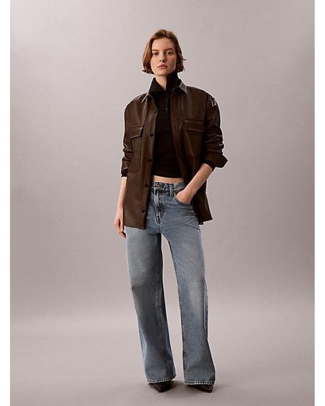 Calvin Klein Multicolor Jeans Low Rise Baggy Jeans