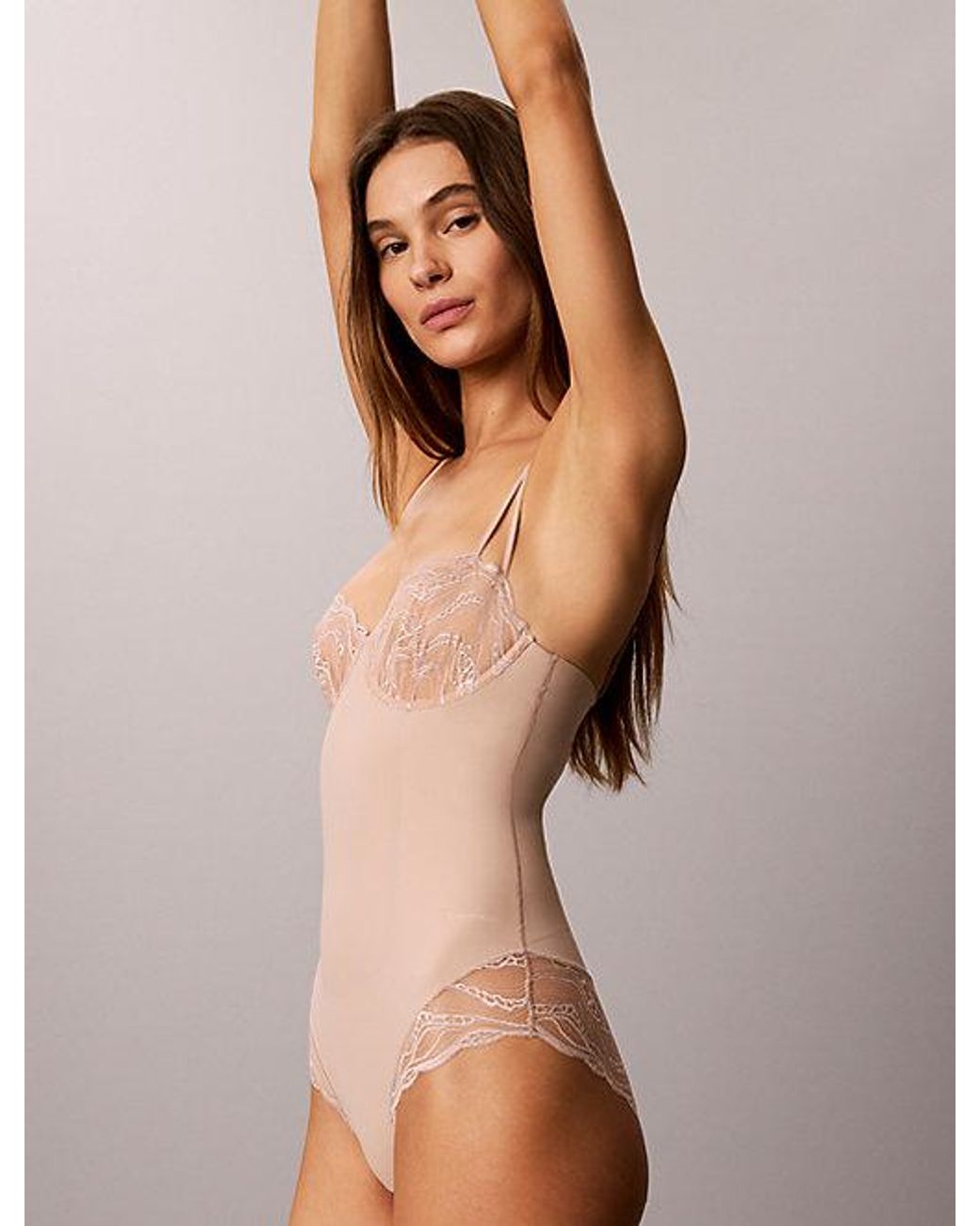 Calvin Klein Shapewear Body in het Brown