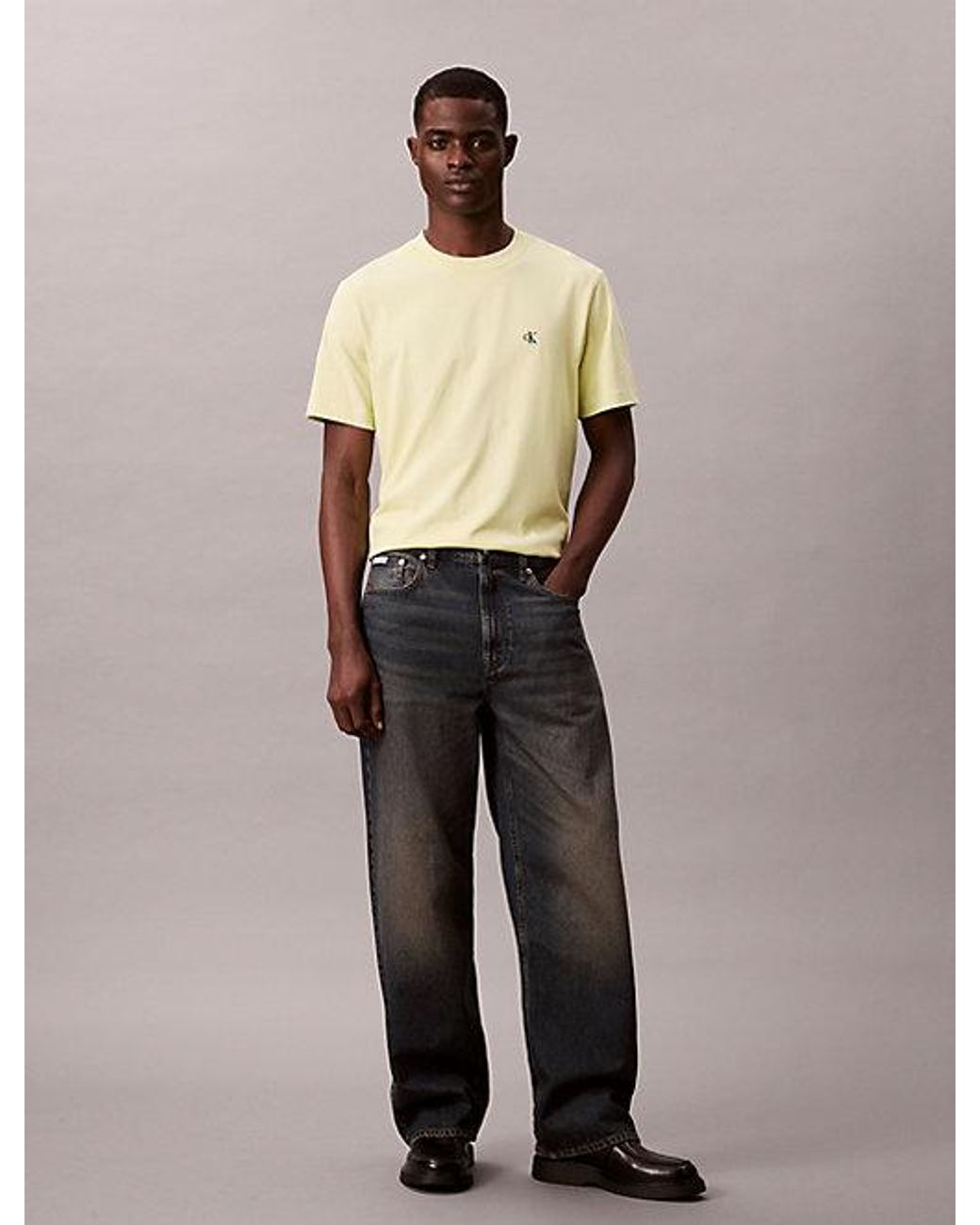 Calvin Klein Natural Jeans Monogram T-Shirt for men