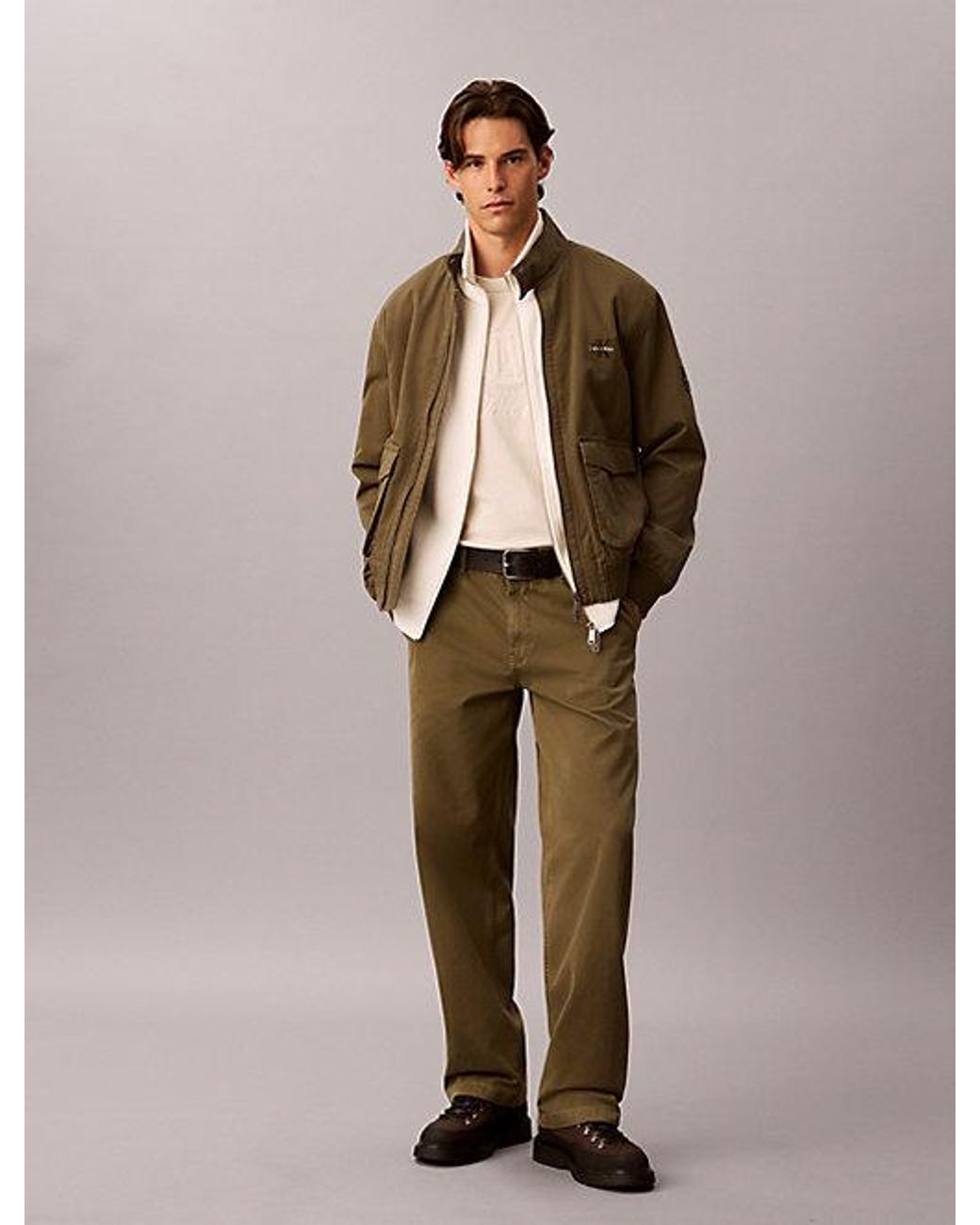 Calvin Klein Natural Jeans Baggy Chino Pants for men