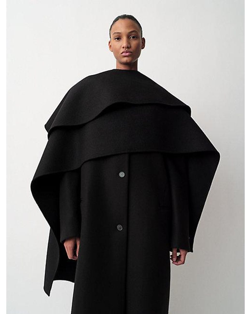Calvin Klein Black Taylor Cape