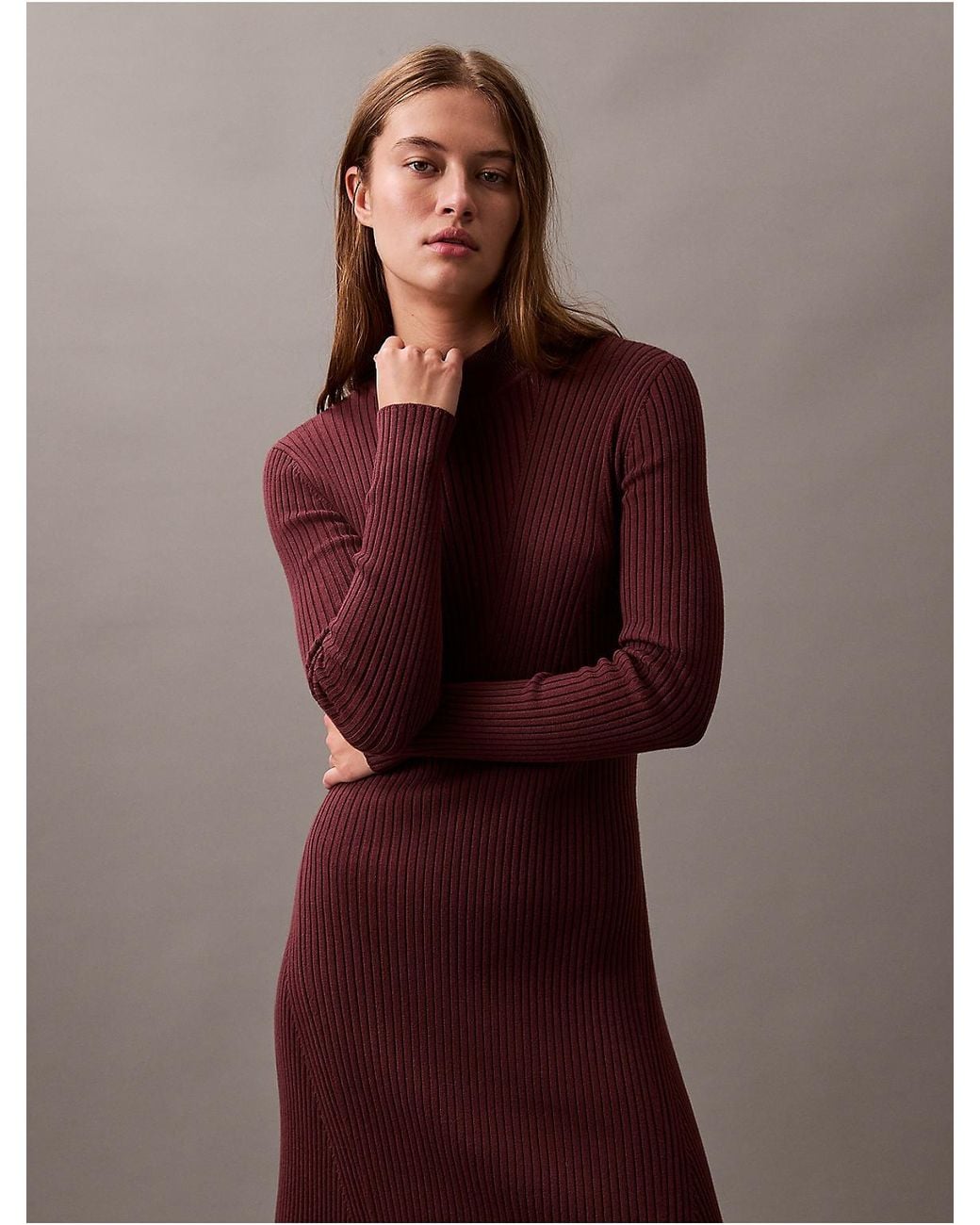chinese dress ladies Size M Calvin Klein Sweater Dress  Sweet Purseonality