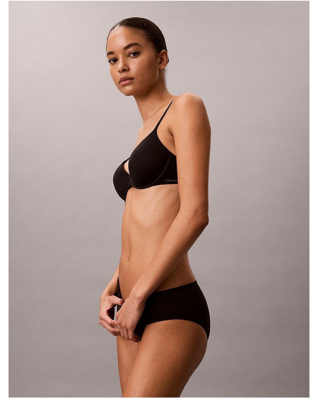 Calvin Klein Black Bonded Flex Bikini