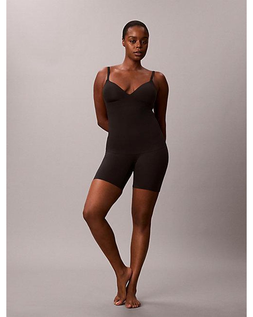 Calvin Klein Black Shapewear Cami Top Perfectly Fit Shapewear