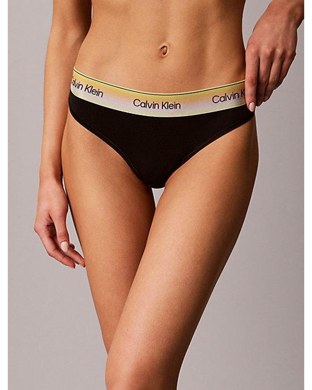 Calvin Klein String in het Brown