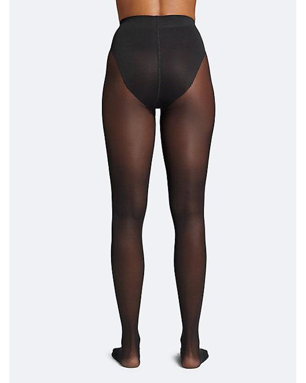 Calvin Klein Black 40 Denier Run Resistant Shaper Tights