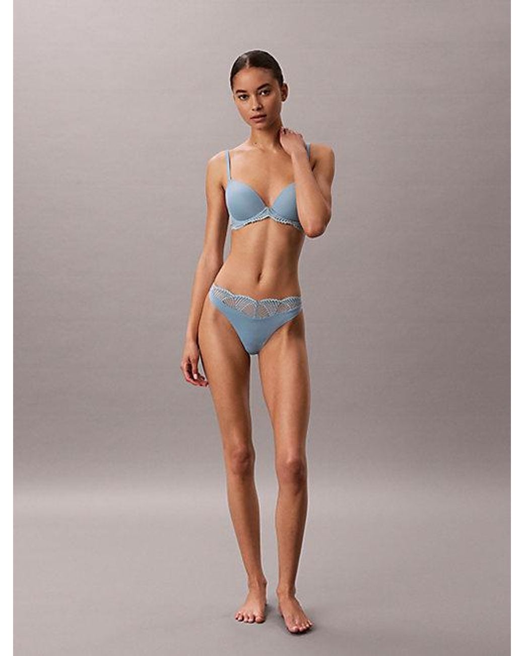Calvin Klein Multicolor Thong Perfectly Fit Lace