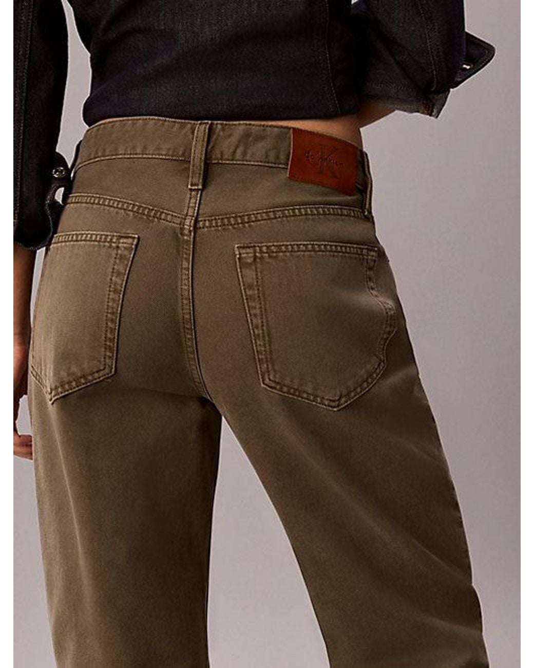 Calvin Klein Green Jeans 90S Straight Jeans