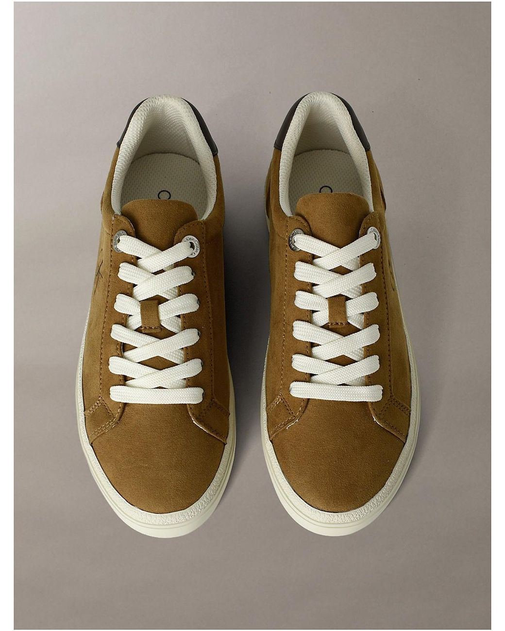 Calvin Klein Metallic Cazini Sueded Sneaker
