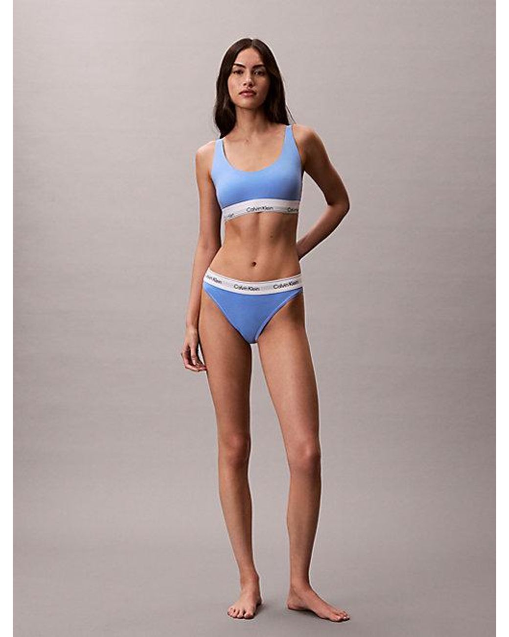 Calvin Klein Multicolor Tanga Icon Cotton Modal