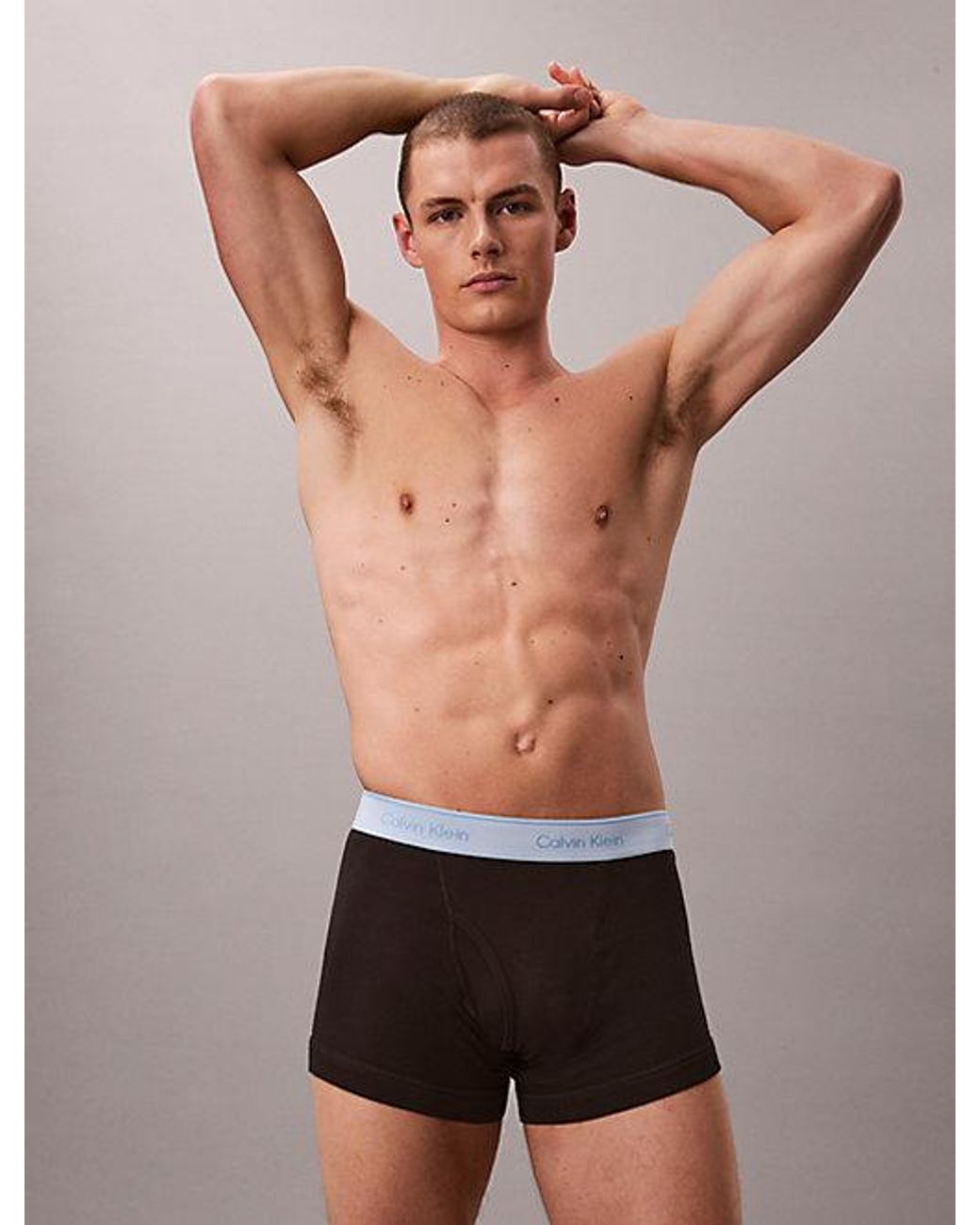 Calvin Klein 5-Pack Korte Boxers in het Blue voor heren