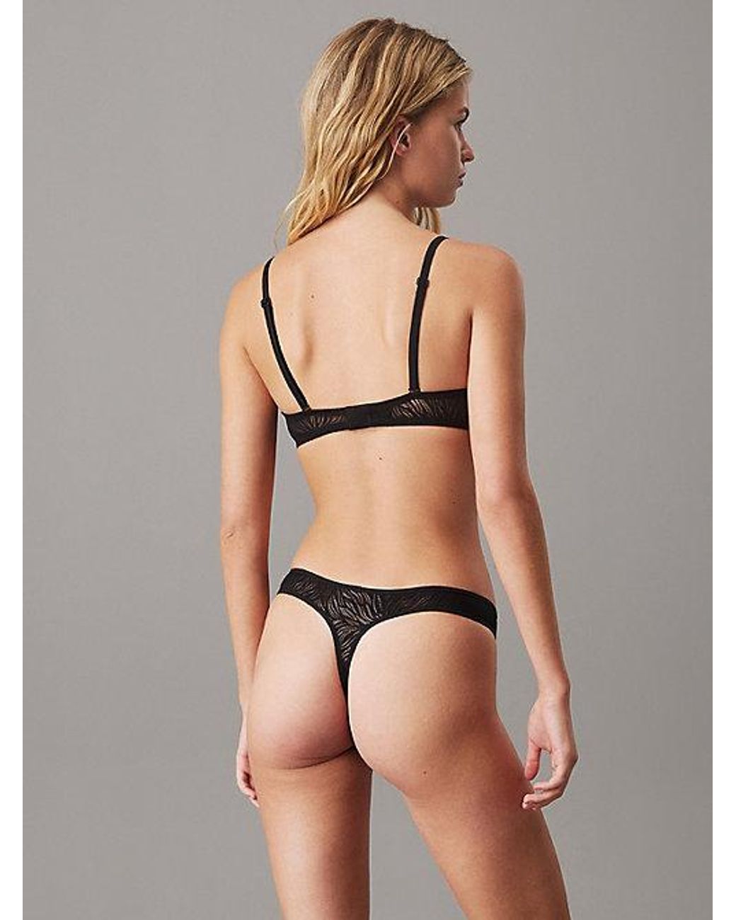 Calvin Klein Black Demi T-Shirt Bra Perfectly Fit Ultra Light
