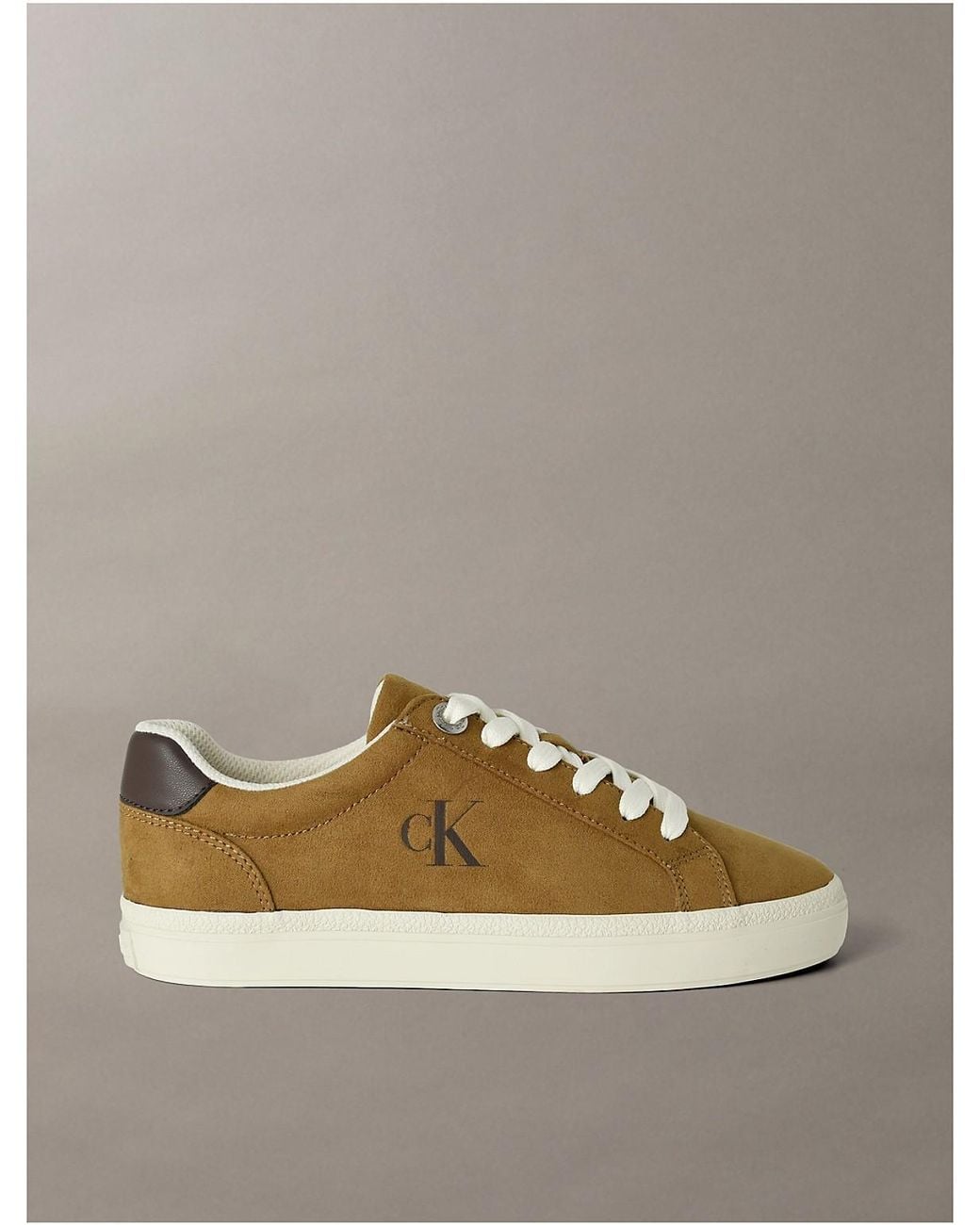 Calvin Klein Metallic Cazini Sueded Sneaker