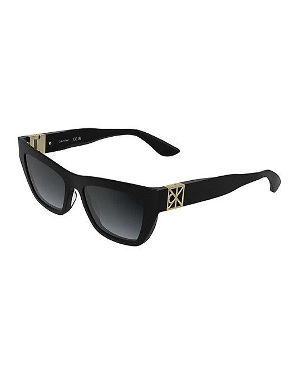 Calvin Klein Black Cat Eye Sunglasses