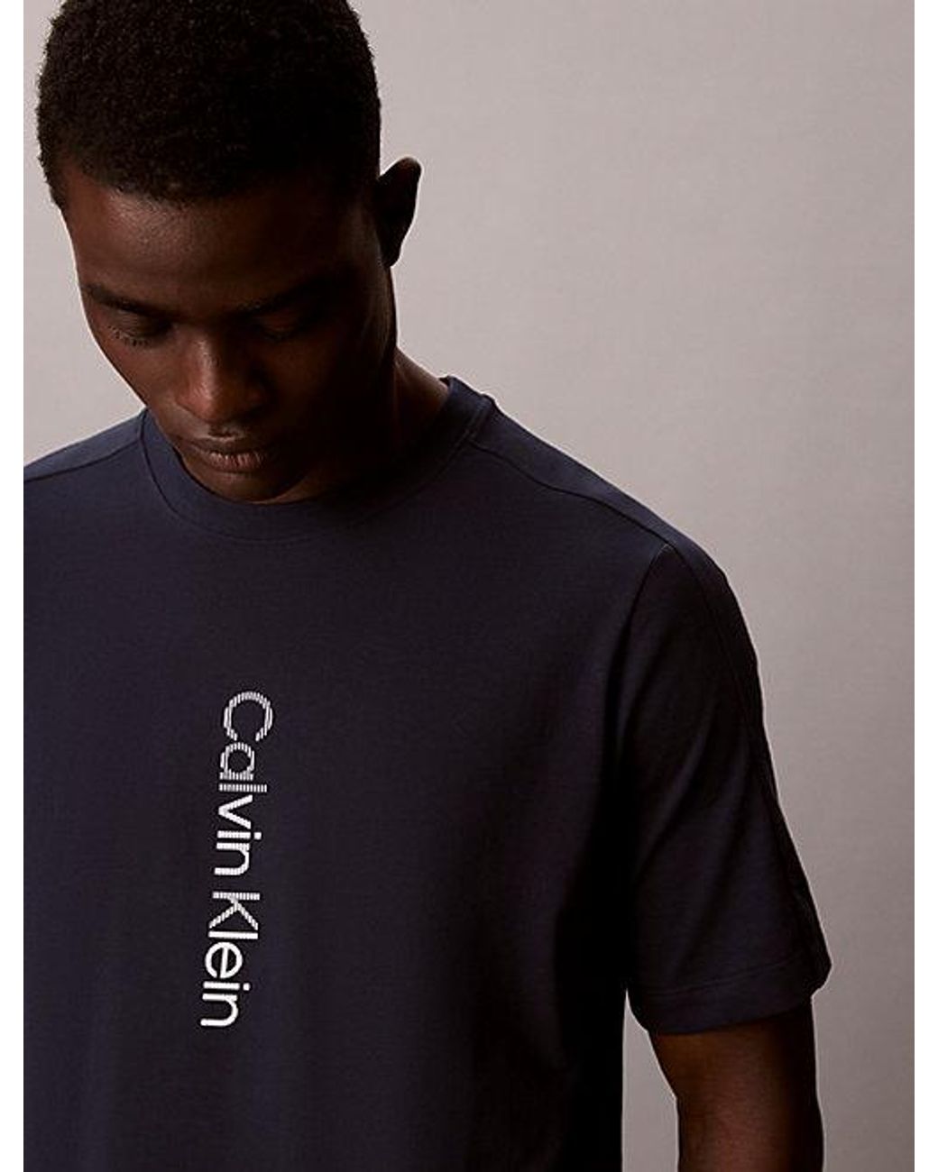 Calvin Klein Multicolor Sport Performance Cotton Blend Gym T-Shirt for men