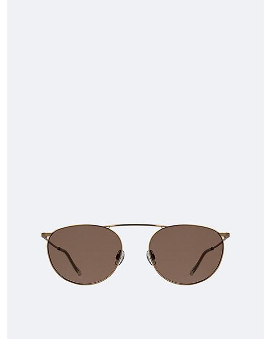 Calvin Klein White Round Sunglasses Ck26106St
