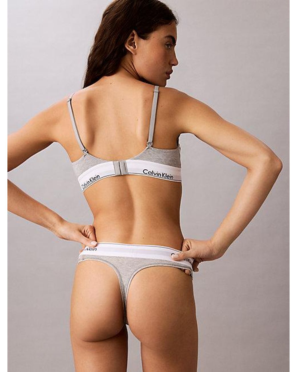 Calvin Klein String in het Brown