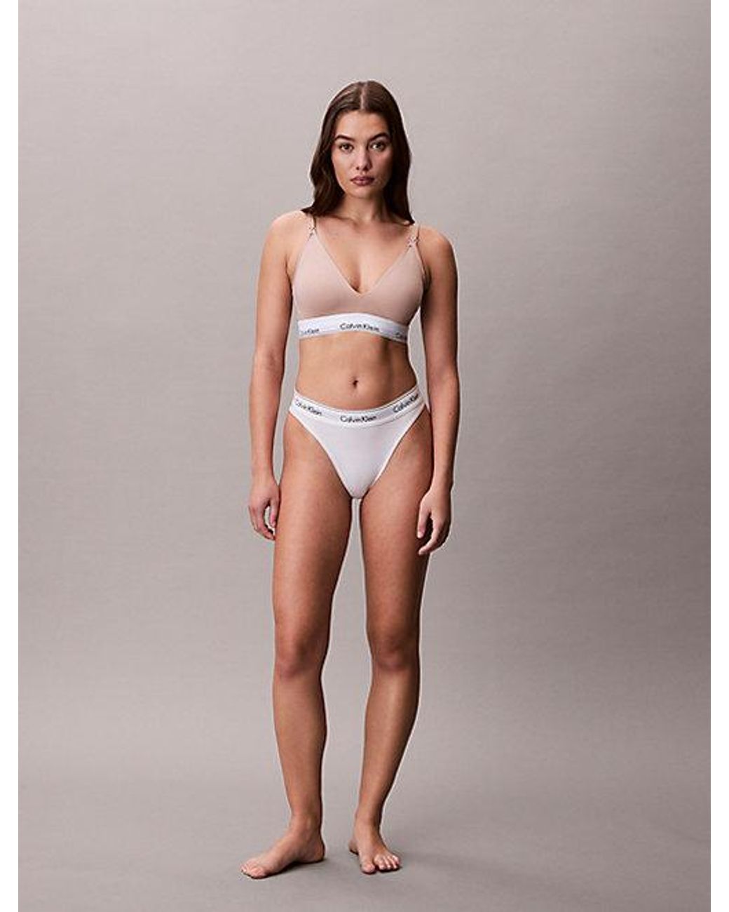 Calvin Klein Voedingsbralette in het Brown