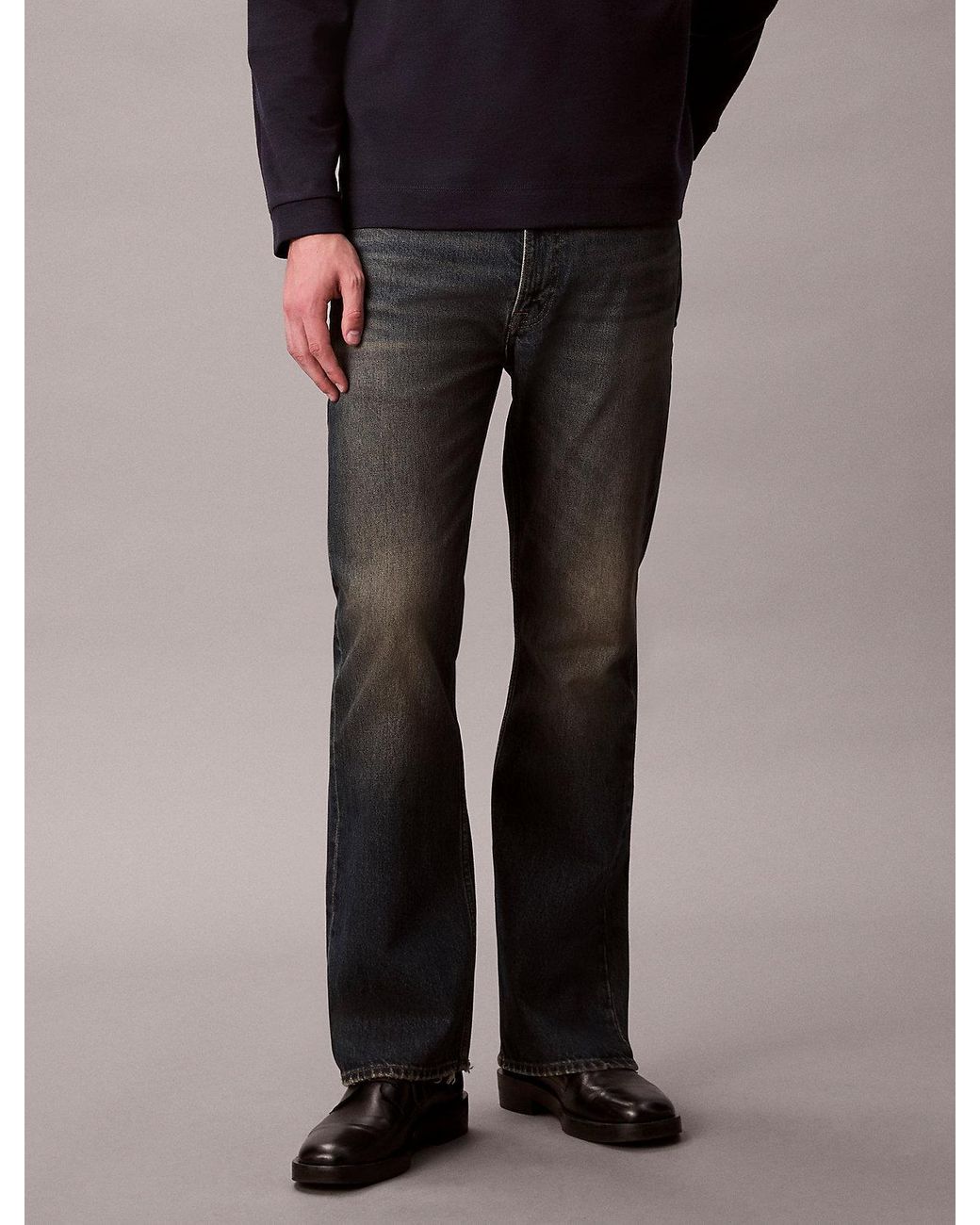Jean Bootcut Calvin Klein pour homme en coloris Blue
