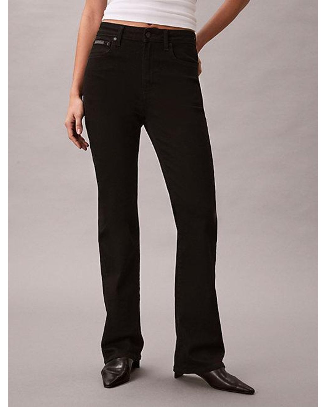 Calvin Klein Black Jeans Skinny Bootcut Jeans