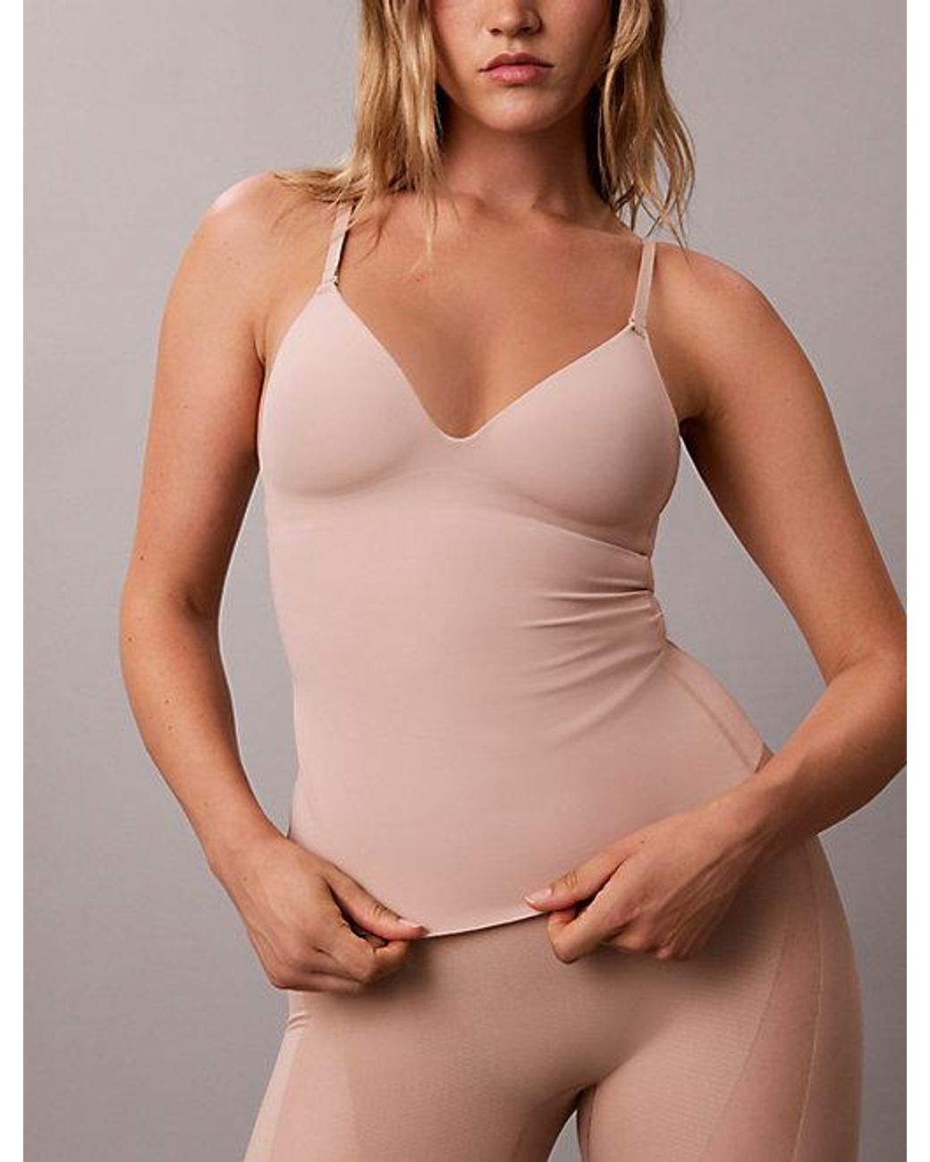 Calvin Klein Natural Shapewear Cami Top Perfectly Fit Shapewear