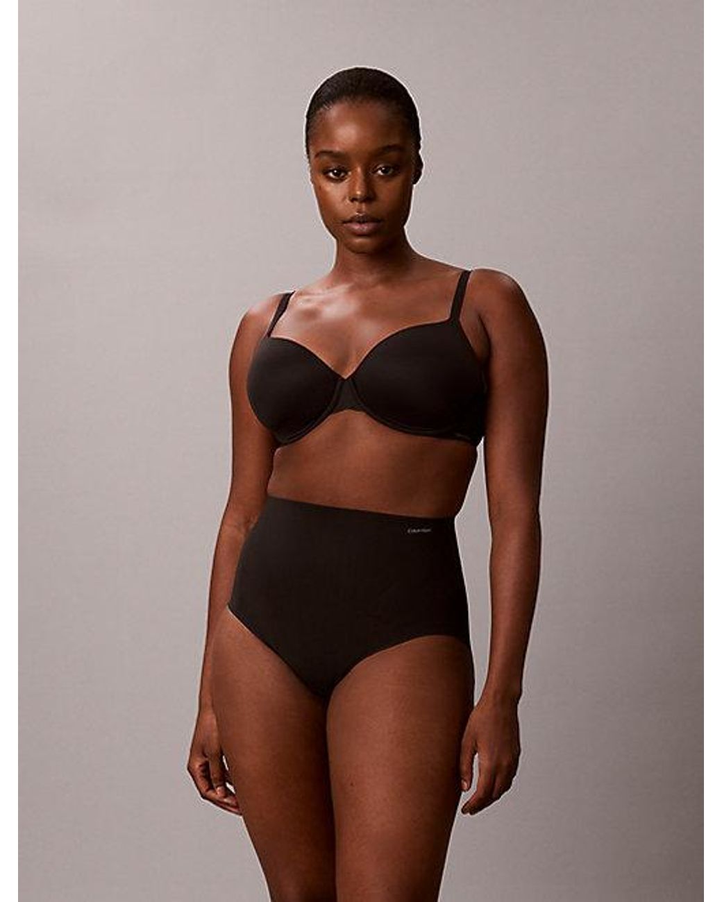 Calvin Klein Brown Sculpted Shapewear Briefs Medium