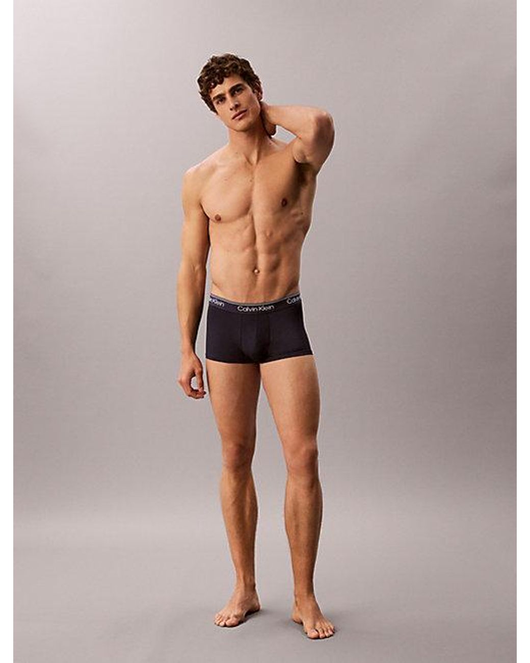 Calvin Klein Multicolor 3 Pack Low Rise Trunks for men