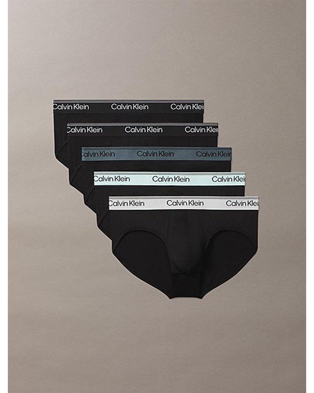 Calvin Klein 5-Pack Slips in het Multicolor voor heren