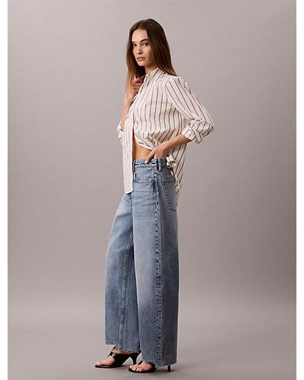 Calvin Klein Multicolor Jeans Relaxed Barrel Jeans