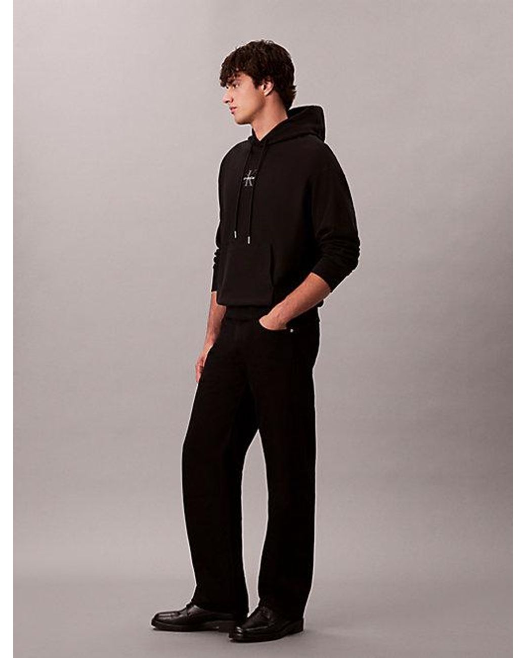 Calvin Klein Black Jeans 90S Straight Jeans for men